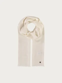 Einfarbige Pashmina aus reiner Wolle