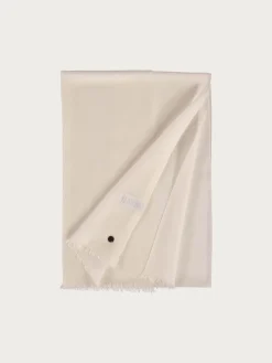 Einfarbige Pashmina aus reiner Wolle