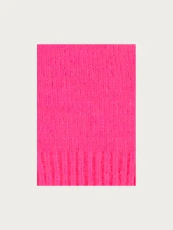 Einfarbige Strickhandschuhe in Wollmischung