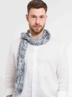 Elegante bugatti Stola mit Paisley Print in Modalmischung