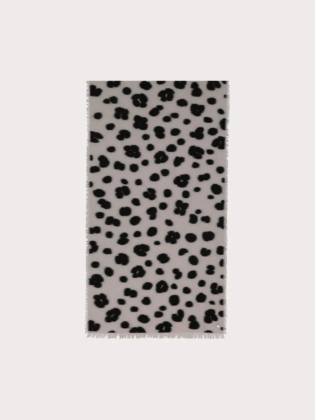 Fil Coupé Schal mit Leo-Design