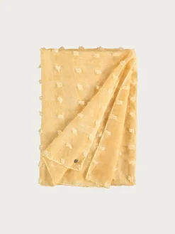 Fil Coupé Stola mit Quadraten