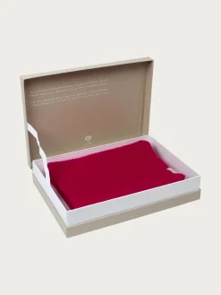 Grobstrick Kaschmir-Schal in Geschenkbox
