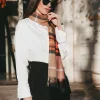 Kaschmir Schal mit FRAAS Plaid Karo