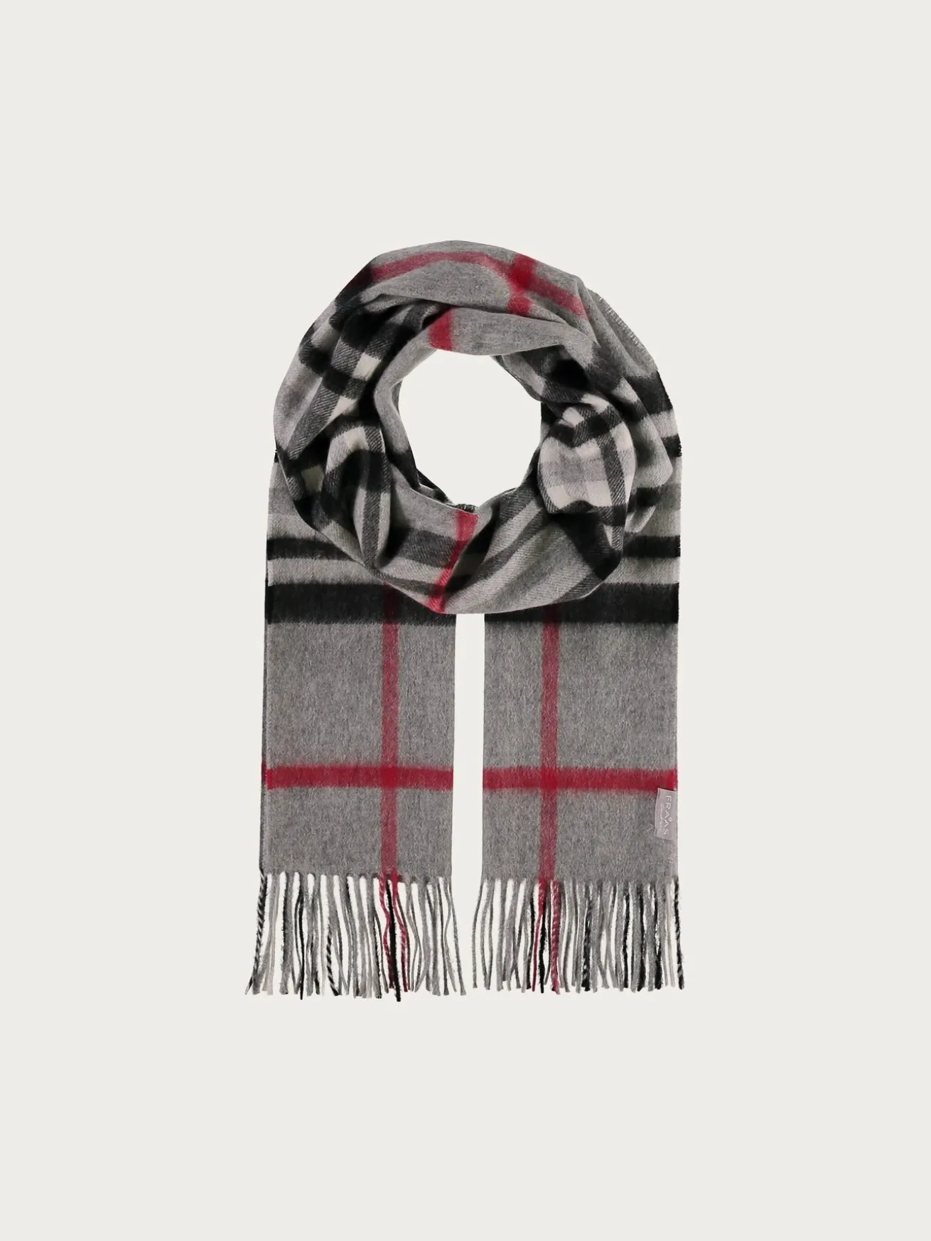 Kaschmir Schal mit FRAAS Plaid Karo