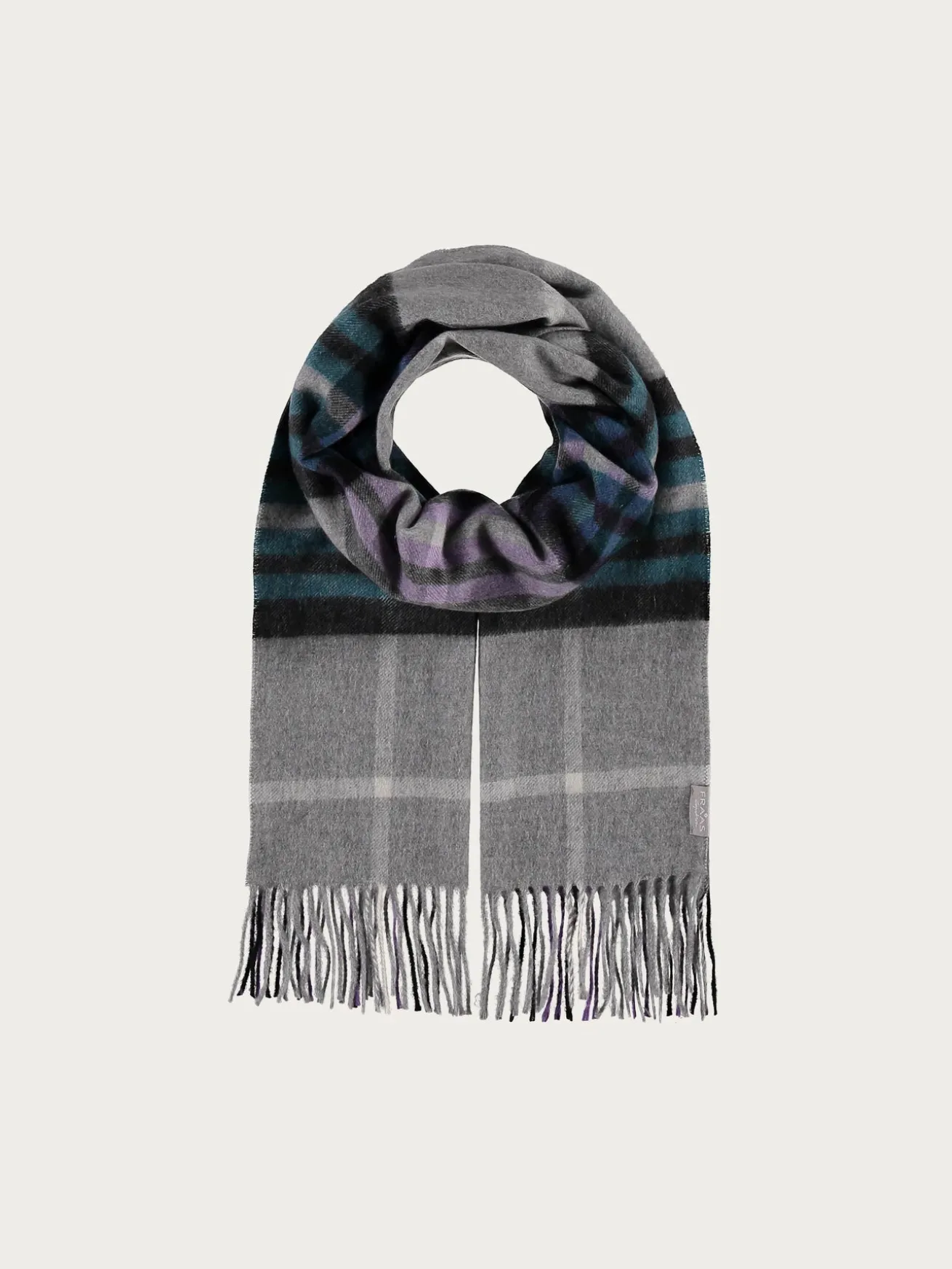 Kaschmir Schal mit FRAAS Plaid Karo