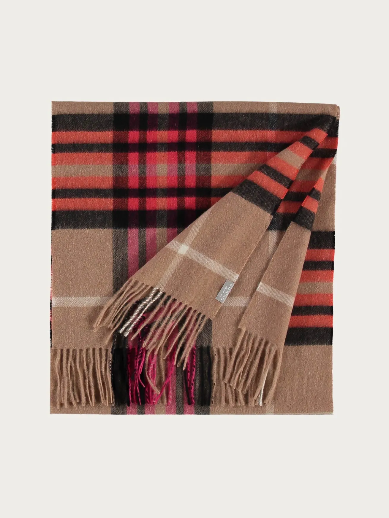 Kaschmir Schal mit FRAAS Plaid Karo