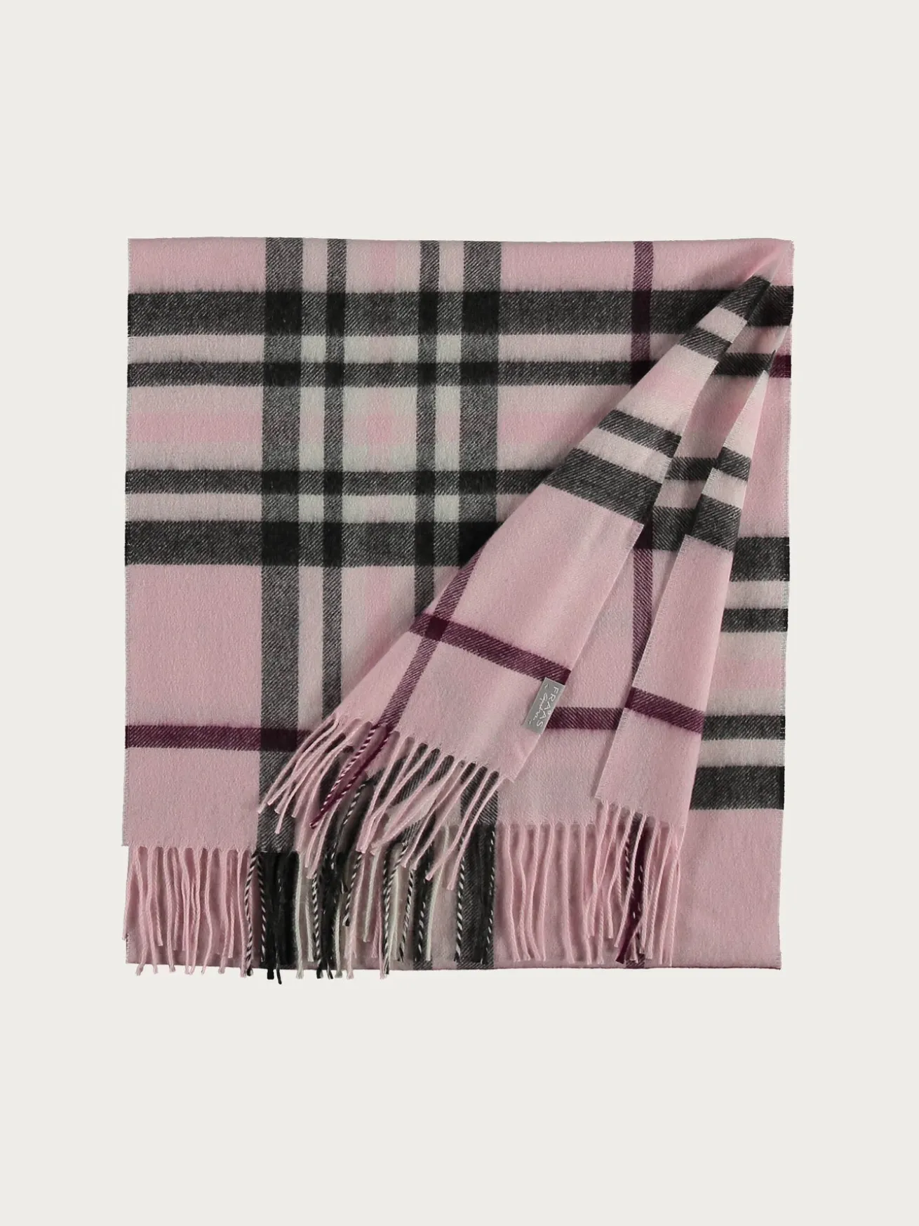 Kaschmir Schal mit FRAAS Plaid Karo