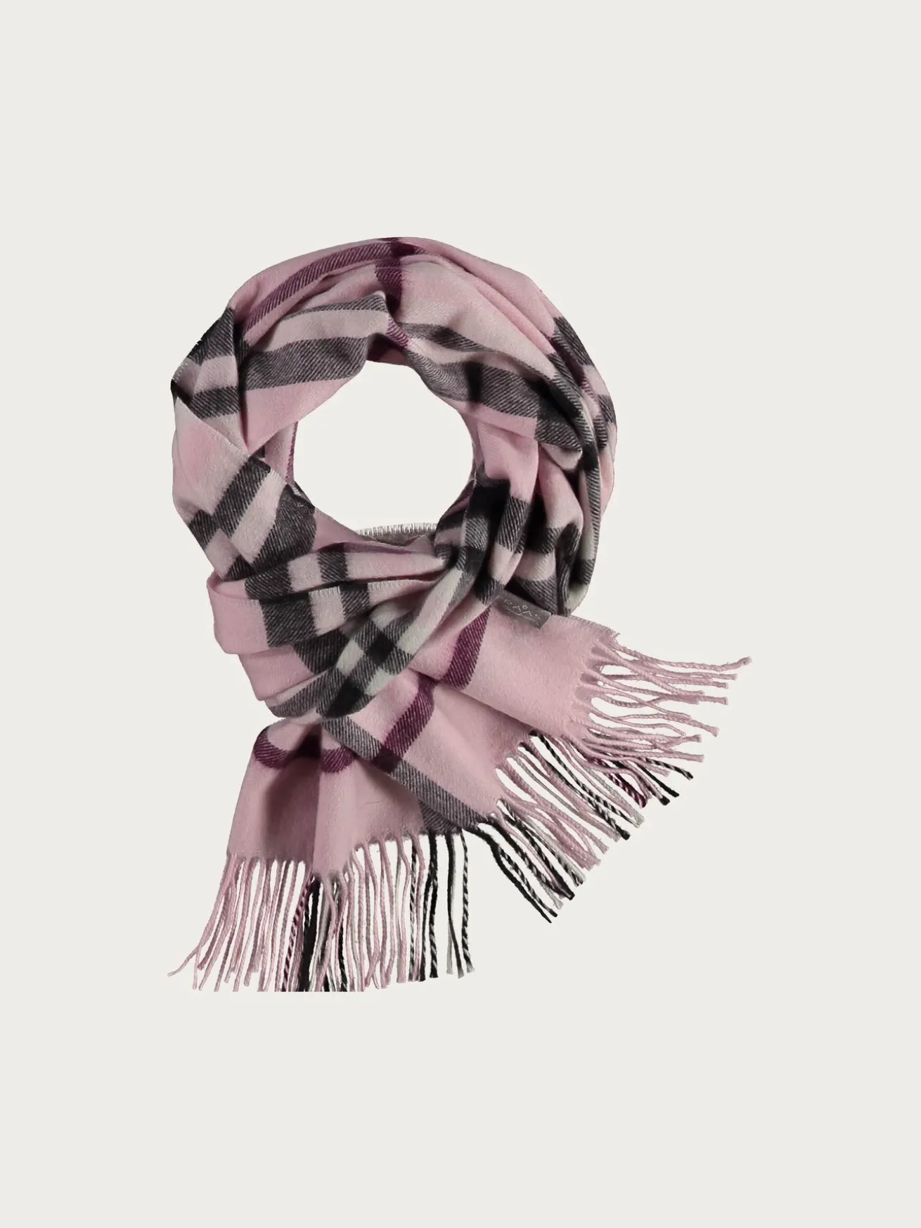 Kaschmir Schal mit FRAAS Plaid Karo