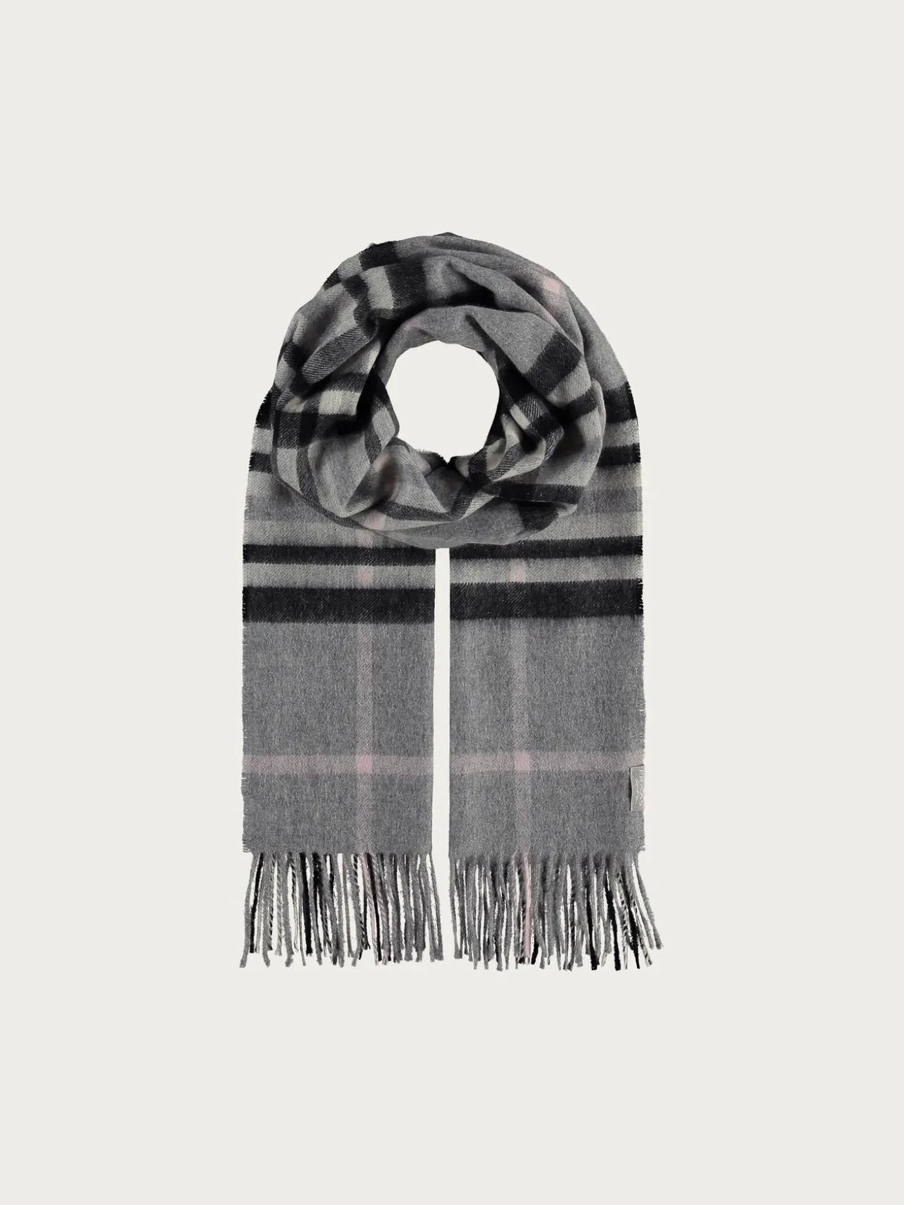 Kaschmir Schal mit FRAAS Plaid Karo