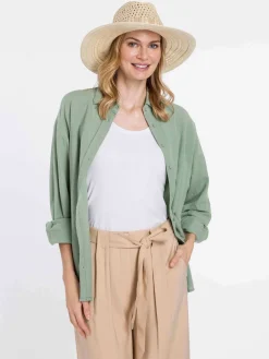 Loevenich Fedora mit Hutband aus Stroh