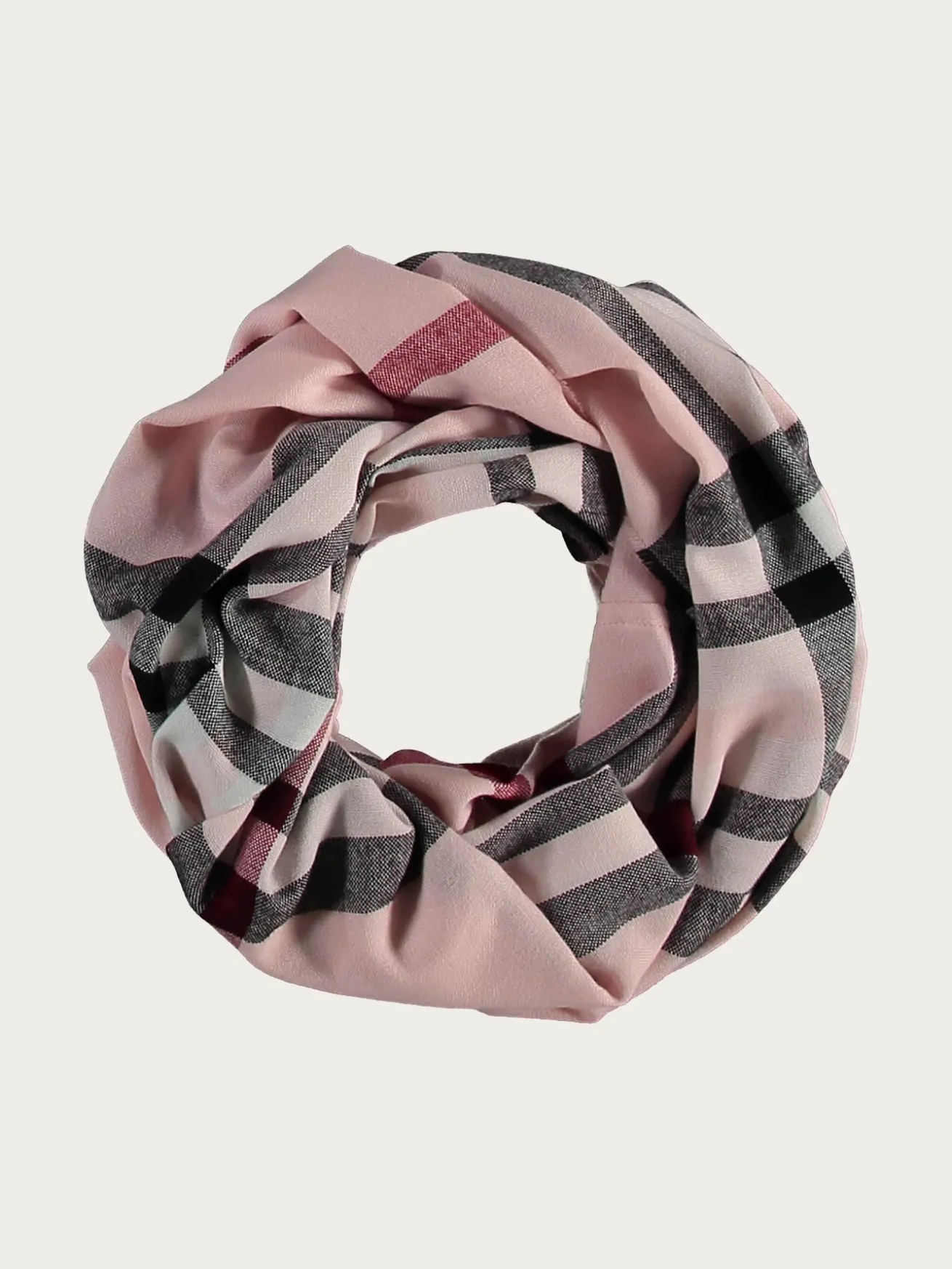 Loop mit FRAAS Plaid Karo - Made in Germany