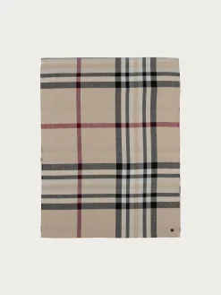 Loop mit FRAAS Plaid Karo - Made in Germany