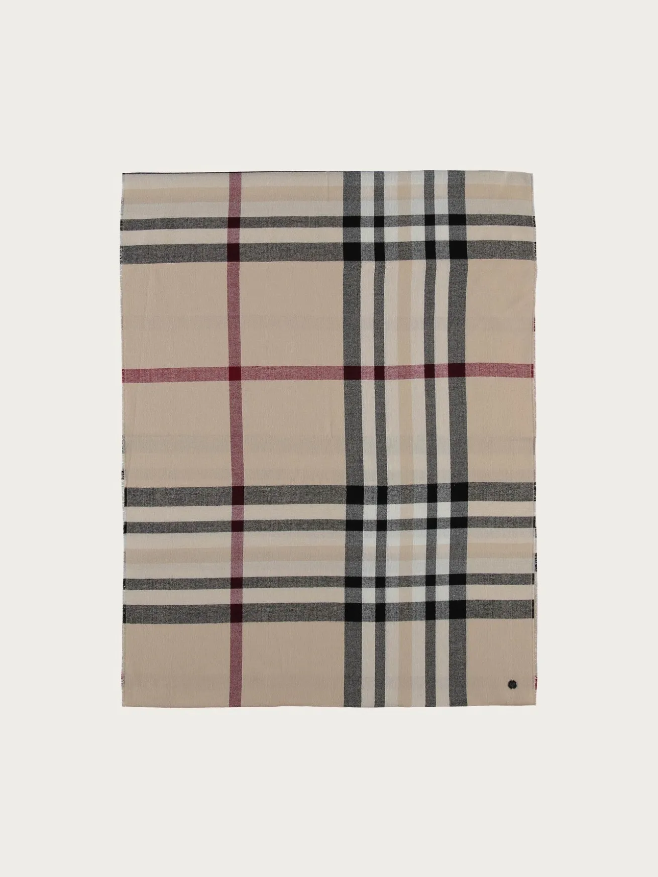 Loop mit FRAAS Plaid Karo - Made in Germany