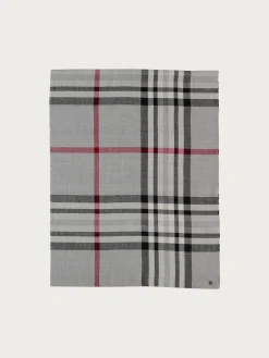 Loop mit FRAAS Plaid Karo - Made in Germany