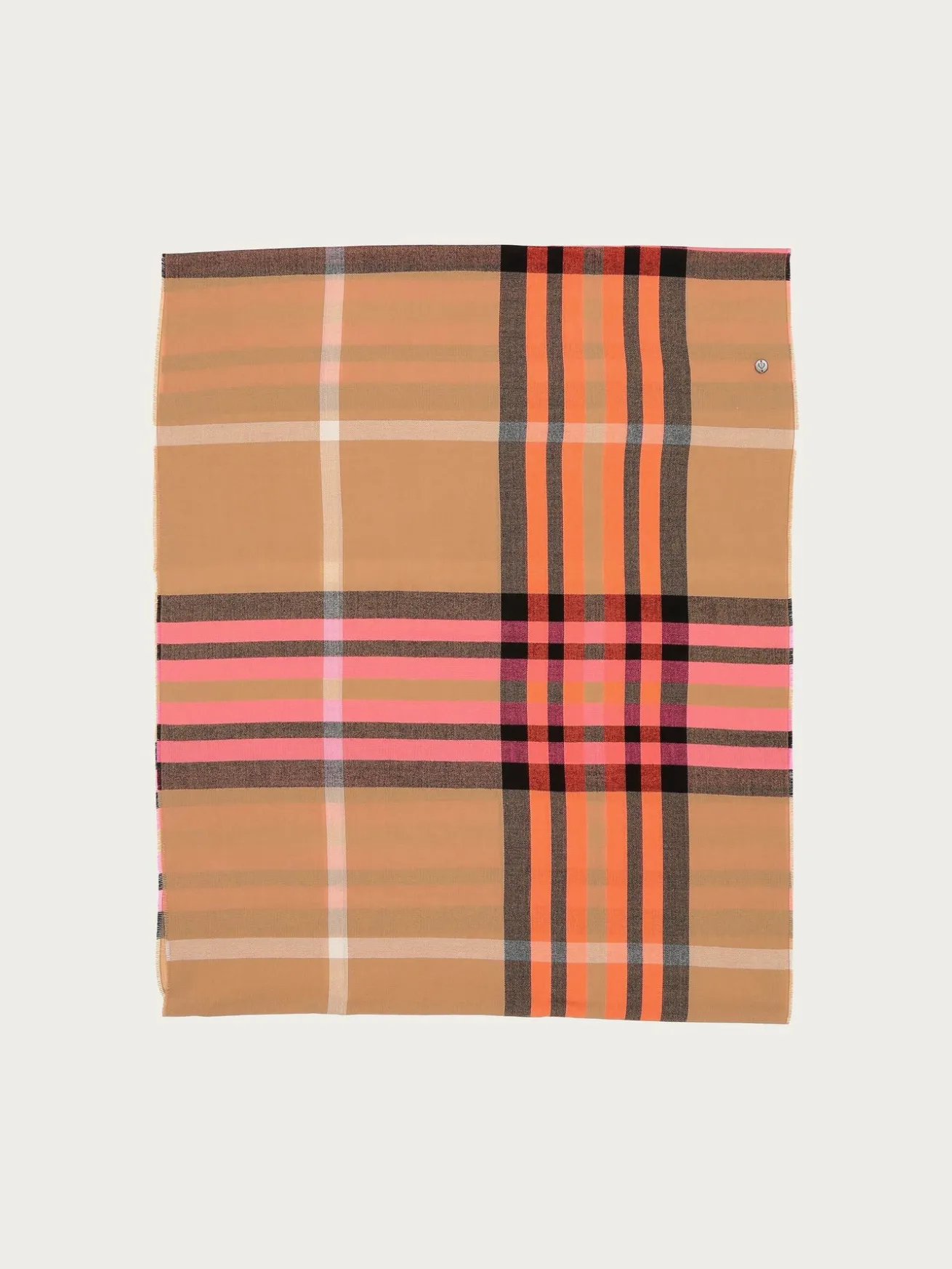 Loop mit FRAAS Plaid Karo - Made in Germany