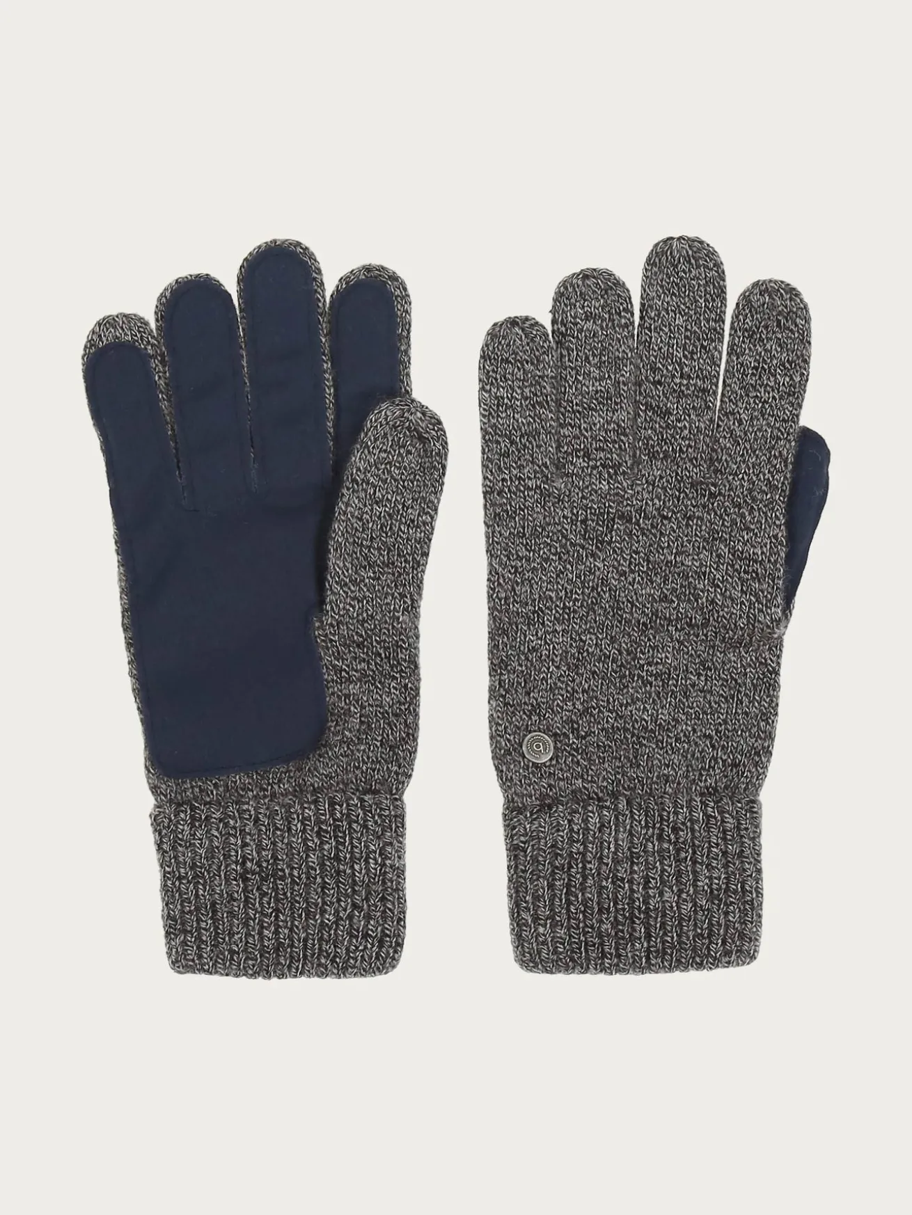 Melierte bugatti Strickhandschuhe in Wollmischung