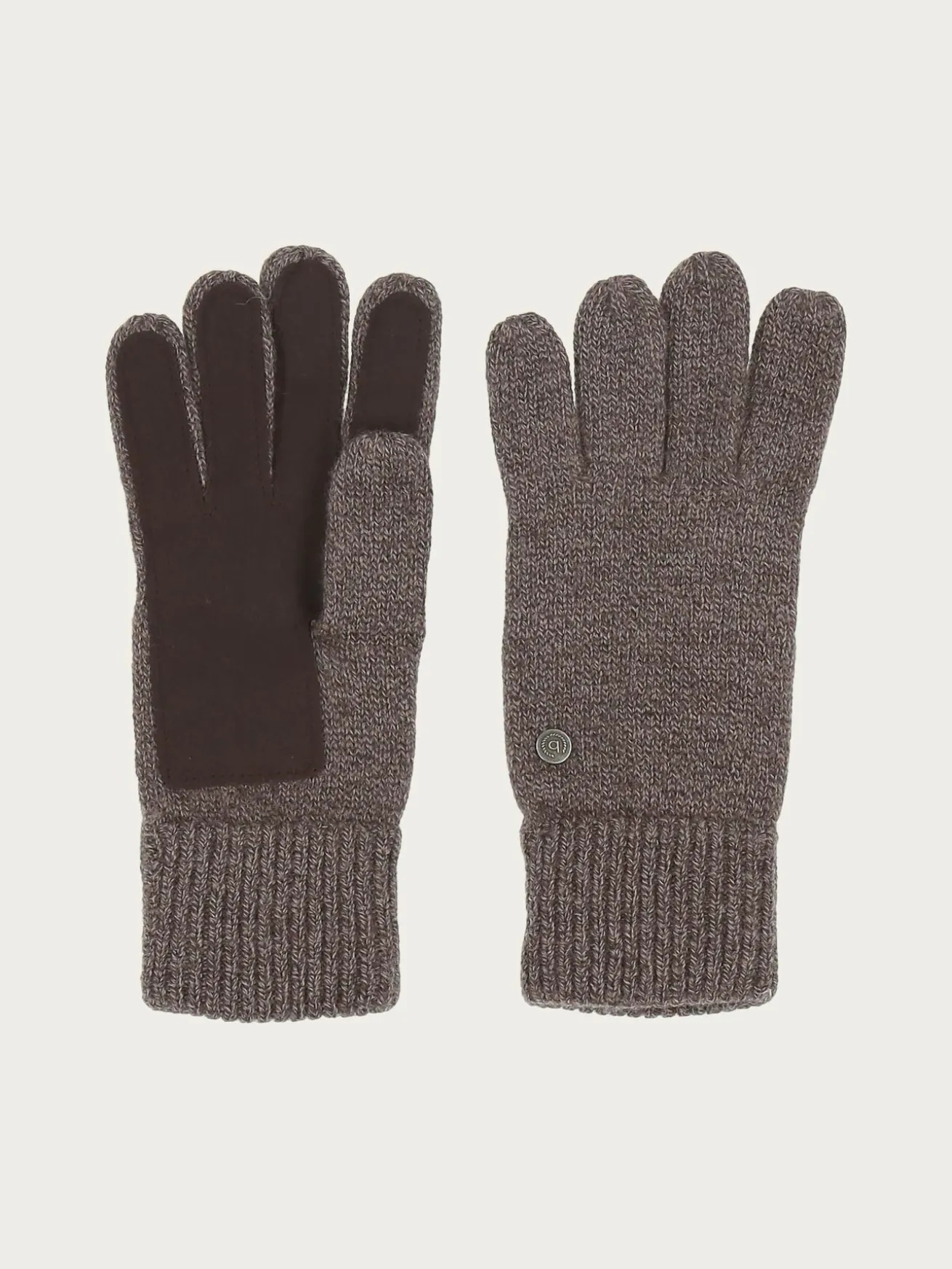 Melierte bugatti Strickhandschuhe in Wollmischung