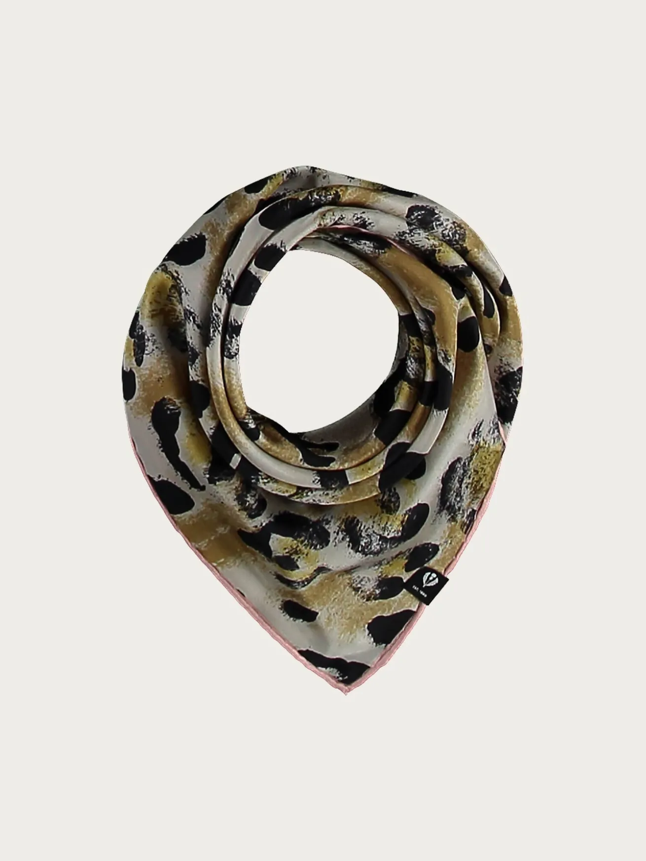 Nickituch aus reiner Seide mit Animal Print