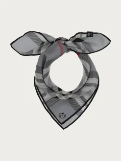 Nickituch mit FRAAS Plaid Karo aus reiner Seide