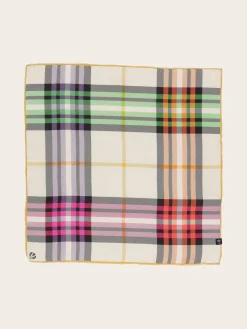 Nickituch mit FRAAS Plaid Karo aus reiner Seide