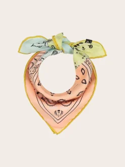 Nickituch mit Paisley-Design aus reiner Seide