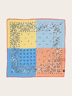 Nickituch mit Paisley-Design aus reiner Seide