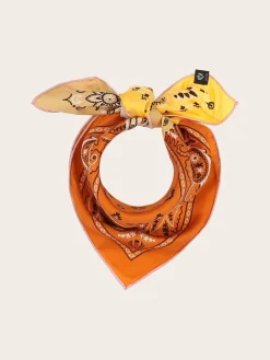 Nickituch mit Paisley-Design aus reiner Seide