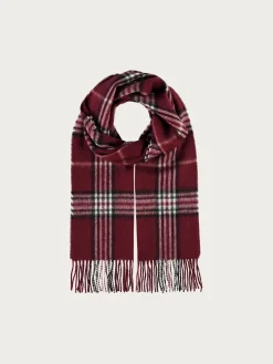 Schal in Kaschmir-/Wollmischung mit FRAAS Plaid Karo