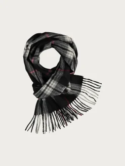 Schal in Kaschmir-/Wollmischung mit FRAAS Plaid Karo