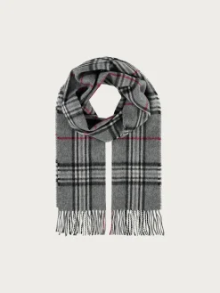 Schal in Kaschmir-/Wollmischung mit FRAAS Plaid Karo