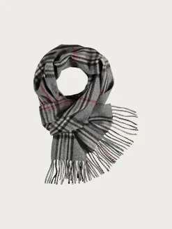 Schal in Kaschmir-/Wollmischung mit FRAAS Plaid Karo