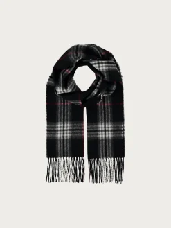 Schal in Kaschmir-/Wollmischung mit FRAAS Plaid Karo