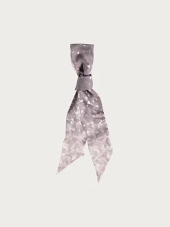 Schal mit Floral-Print aus reiner Seide - Made in Italy