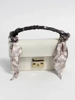 Schal mit Floral-Print aus reiner Seide - Made in Italy