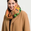 Schmaler Cashmink-Loop mit FRAAS Plaid Karo