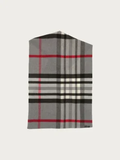 Schmaler Cashmink-Loop mit FRAAS Plaid Karo