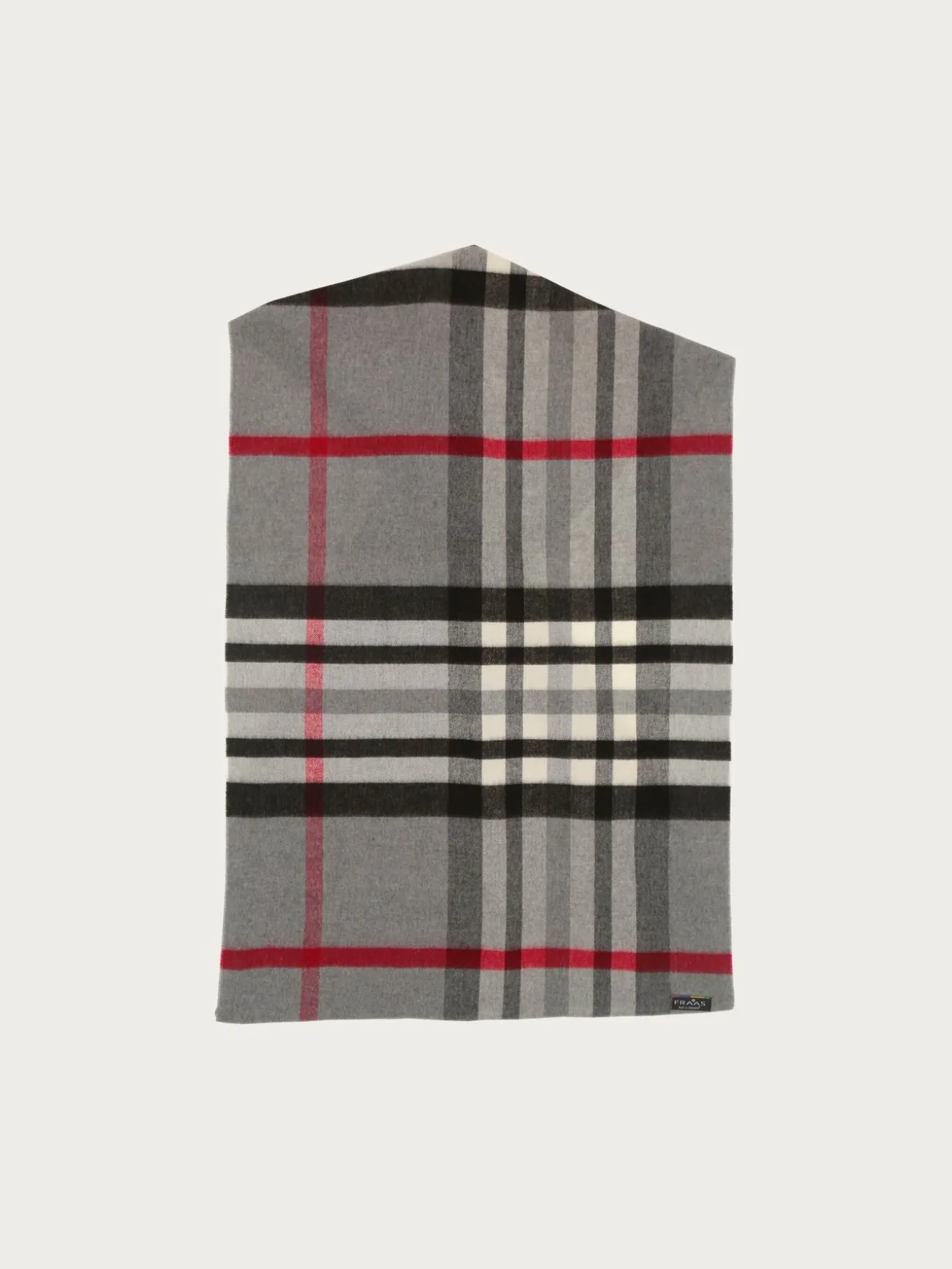 Schmaler Cashmink-Loop mit FRAAS Plaid Karo