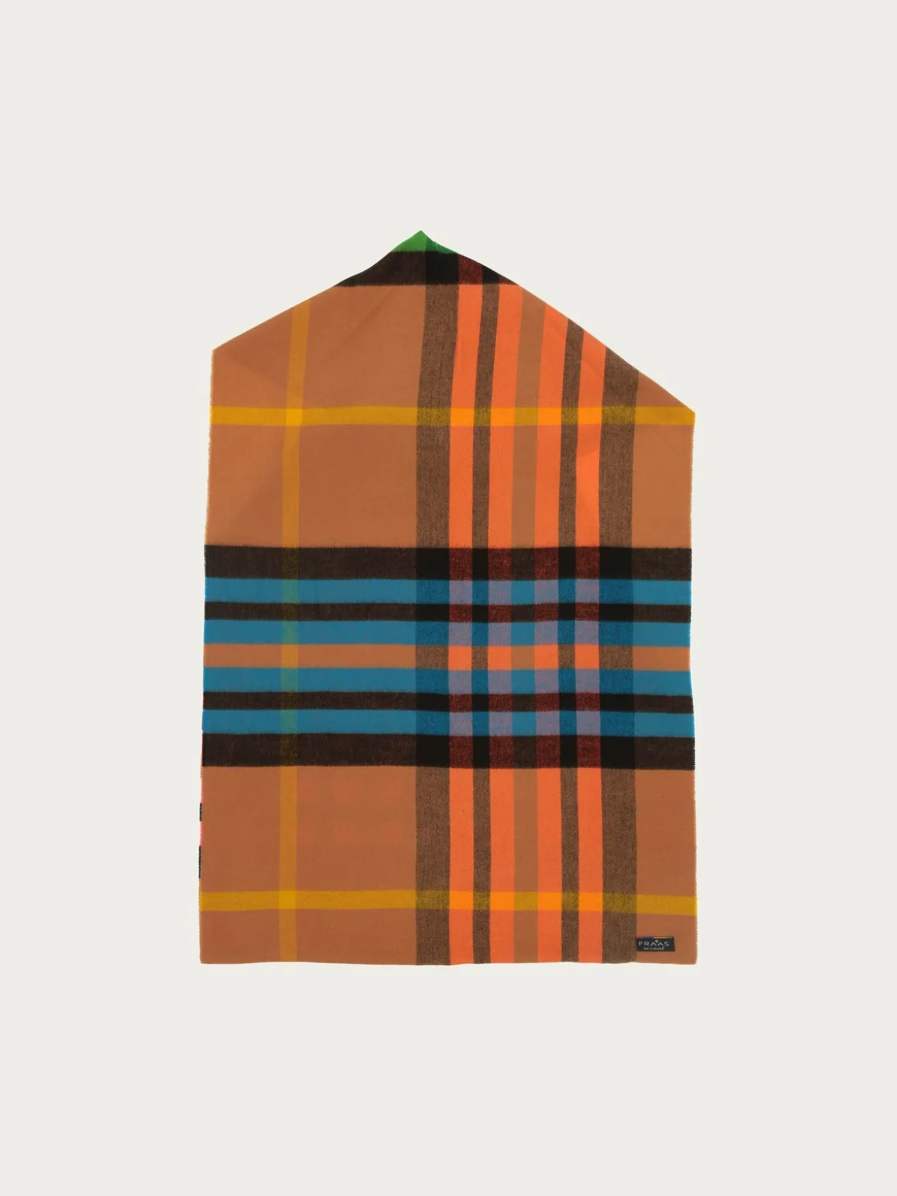 Schmaler Cashmink-Loop mit FRAAS Plaid Karo