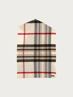 Schmaler Cashmink-Loop mit FRAAS Plaid Karo