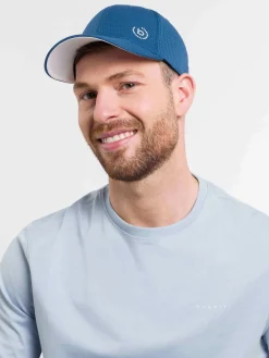 Sportliche Baseballkappe mit bugatti-Logo