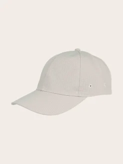 Sportliche bugatti Baseballkappe mit Seersucker-Effekt