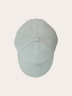 Sportliche bugatti Baseballkappe mit Seersucker-Effekt