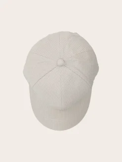 Sportliche bugatti Baseballkappe mit Seersucker-Effekt