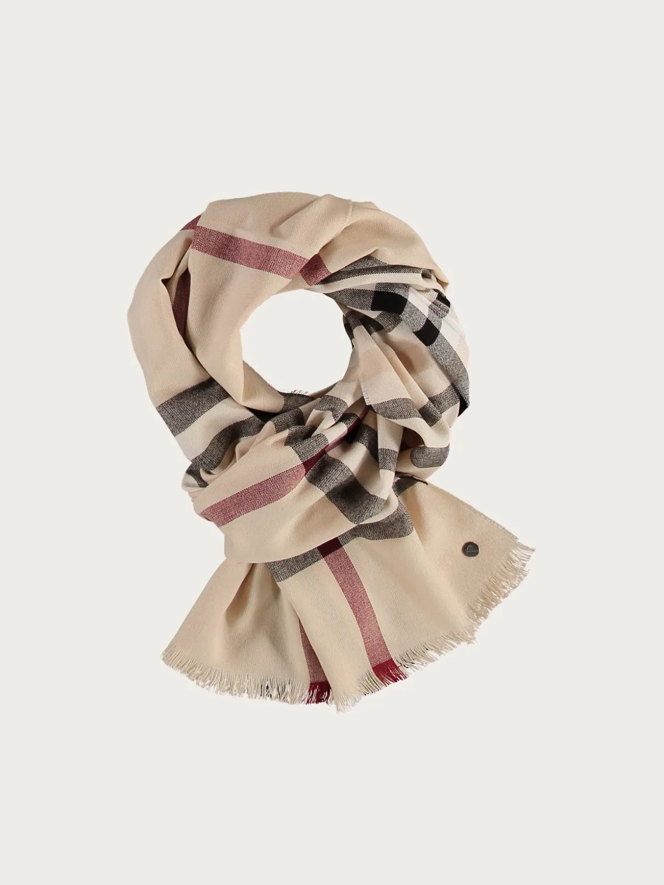 Stola mit FRAAS Plaid - Made in Germany