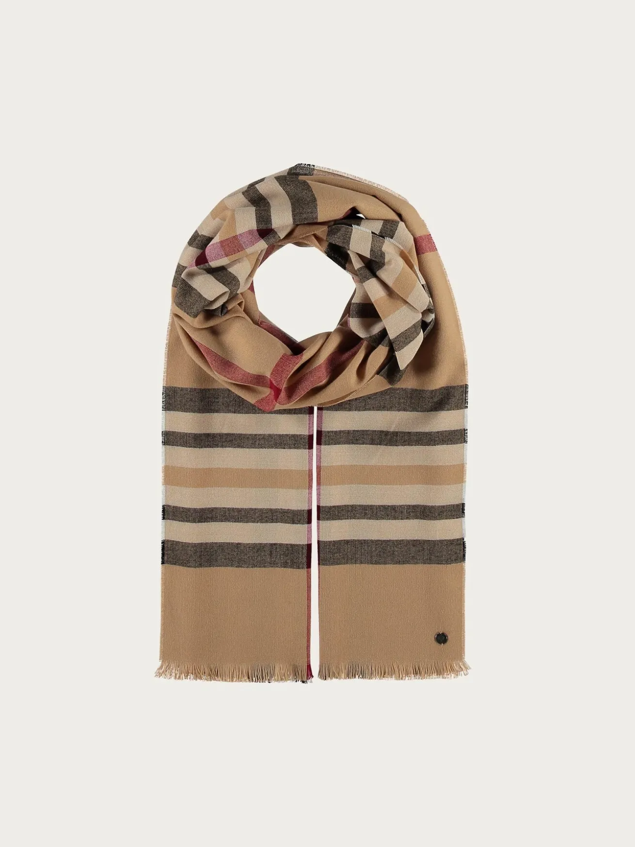 Stola mit FRAAS Plaid - Made in Germany