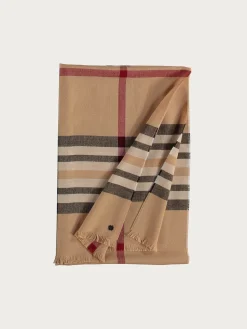 Stola mit FRAAS Plaid - Made in Germany