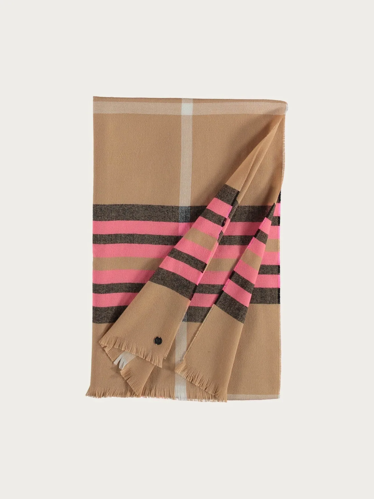 Stola mit FRAAS Plaid - Made in Germany