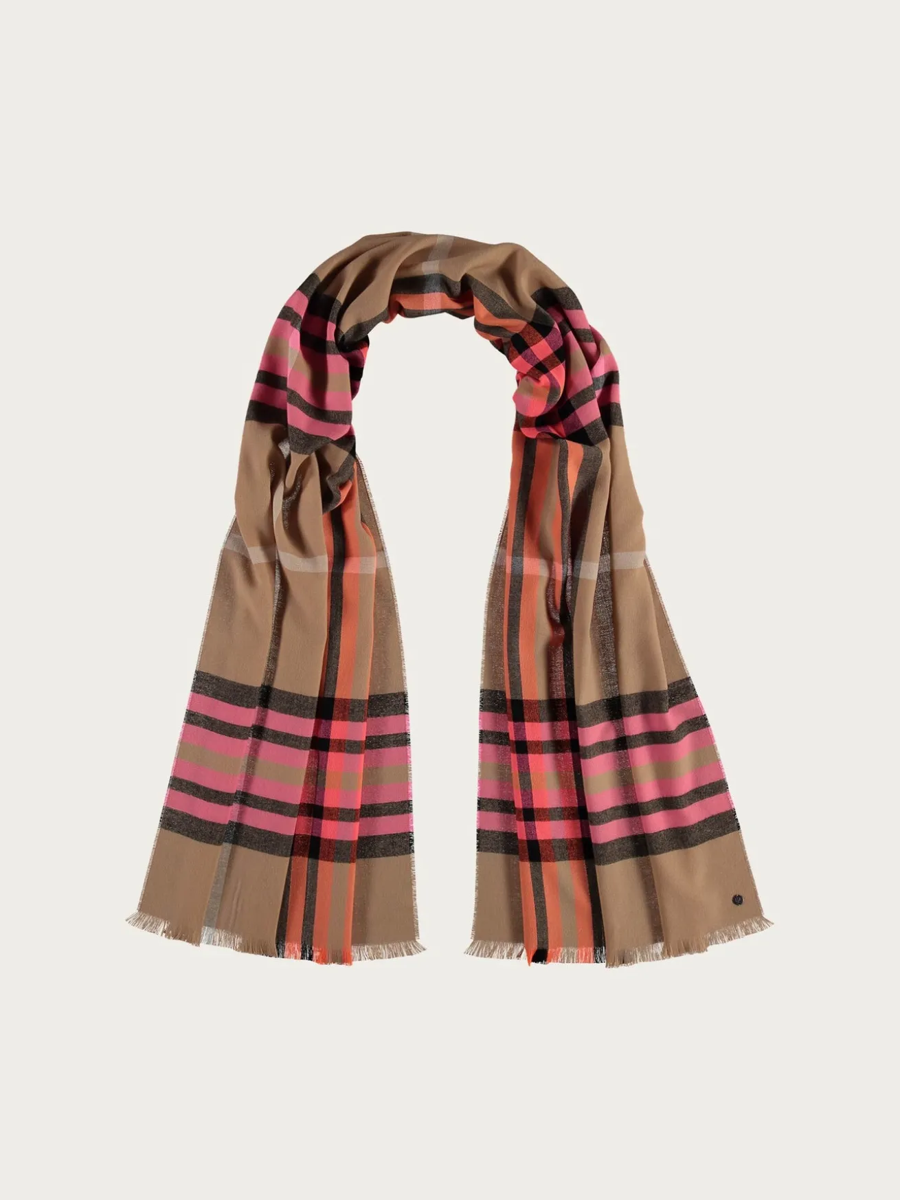 Stola mit FRAAS Plaid - Made in Germany