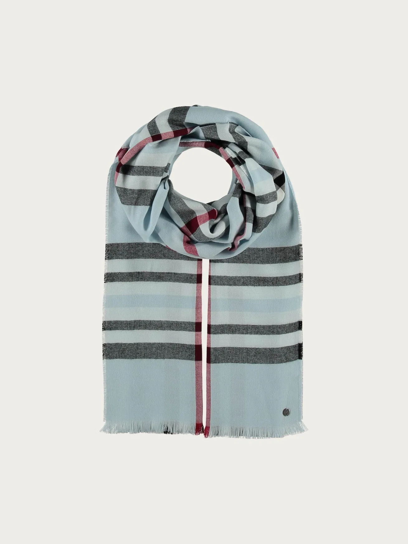 Stola mit FRAAS Plaid - Made in Germany